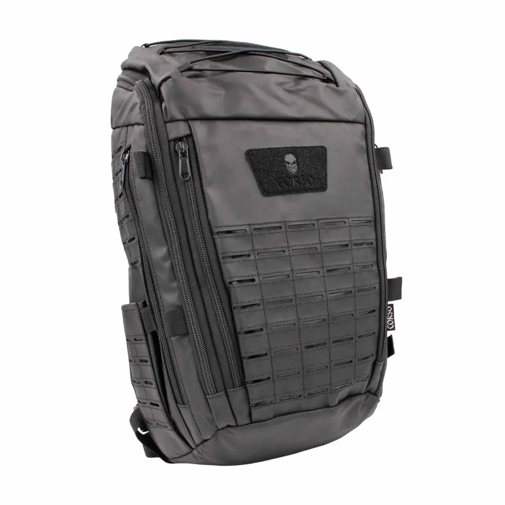 [CRS-702809-SHBK] MOCHILA CORSO ROGUE LASER NYLON 30L NEGRA.webp