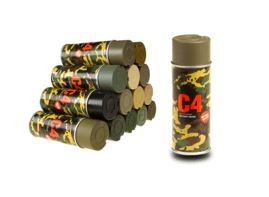 C4 MIL GRADE COLOR SPRAY TAN 499 (ARMAMAT)