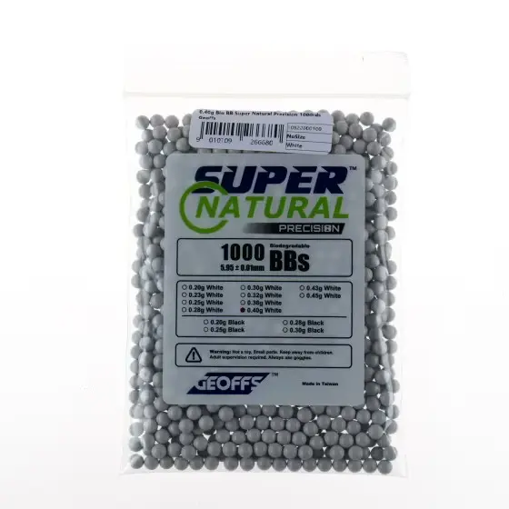 0.40G BIO BB SUPER NATURAL PRECISION 1000RDS (GEOFFS)