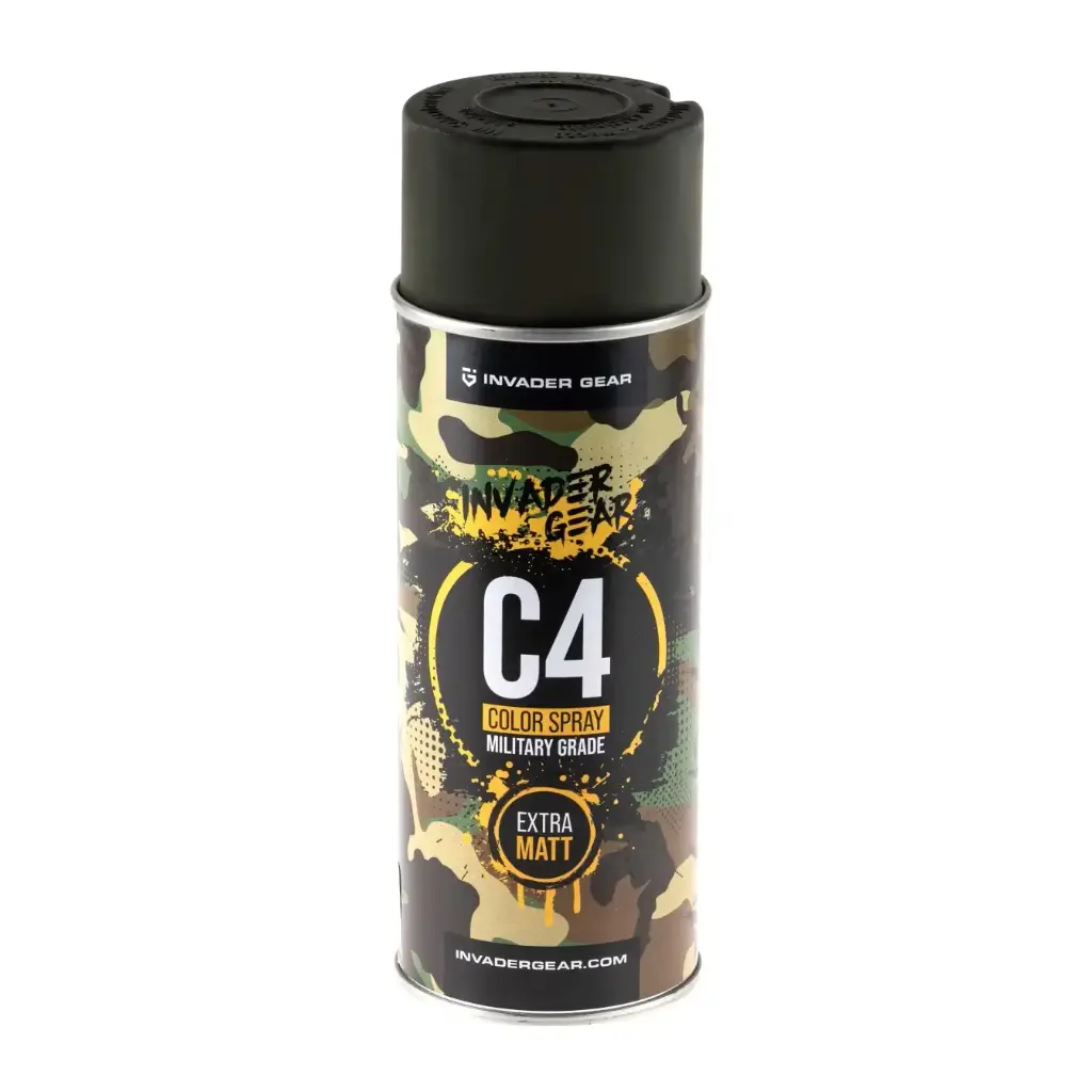 C4 MIL GRADE COLOR SPRAY RAL6006 (INVADER GEAR)
