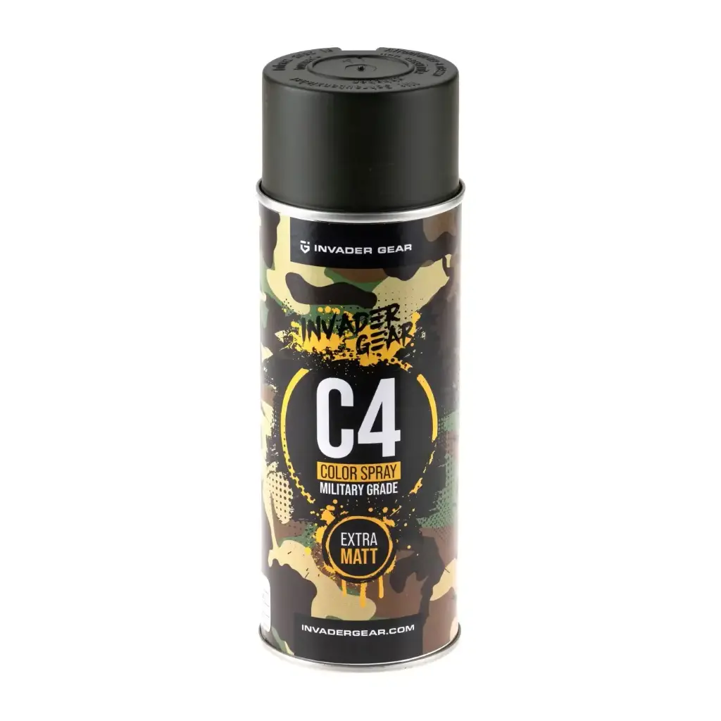 C4 MIL GRADE COLOR SPRAY OD GREEN (INVADER GEAR)