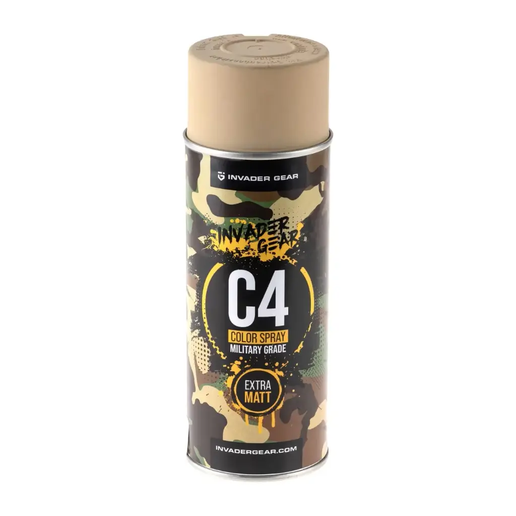 C4 MIL GRADE COLOR SPRAY RAL1039 (INVADER GEAR)