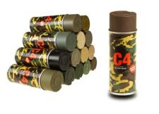 C4 MIL GRADE COLOR SPRAY RAL8027 (ARMAMAT)