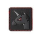 ANGRY UNICORN RUBBER PATCH COLOR (JTG)