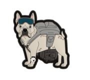 PARATROOPER FRENCH BULLDOG PATCH (AIRSOFTOLOGY)