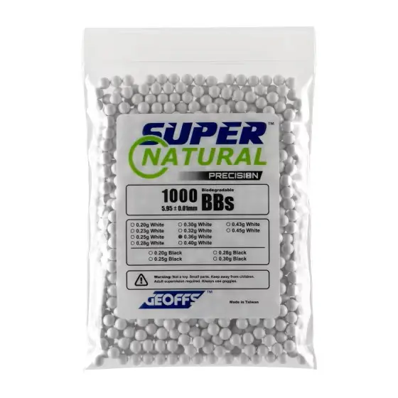 0.36G BIO BB SUPER NATURAL PRECISION 1000RDS (GEOFFS)