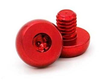 AIP 7075 ALUMINUM GRIP SCREWS FOR TM 5.1/4.3 RED
