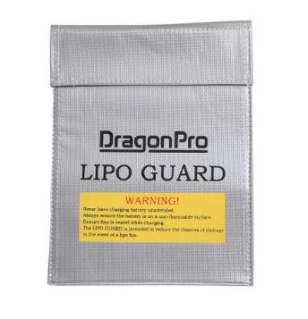 DRAGONPRO DP-LG001 LIPO GUARD BAG 18X23CM SILVER