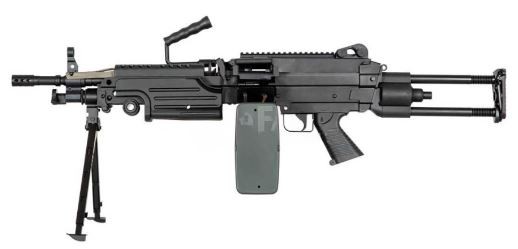 SPECNA ARMS M249 PARA CORE LIGHT MACHINE ELECTRIC GUN (BLACK