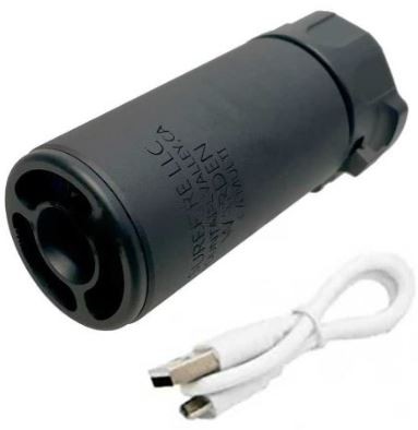 5KU WARDEN SILENCER WITH SPITFIRE TRACER FOR AIRSOFT GUNS (B