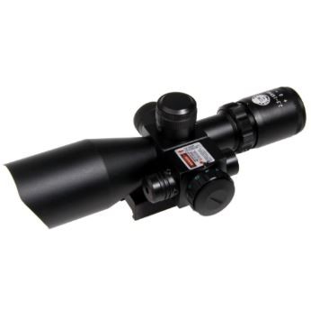 VISOR OG 2.5-10X40E & LASER ROJO DUEL CODE