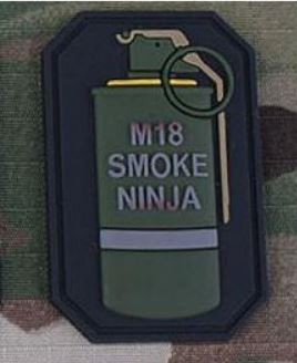 EMERSON GEAR PVC PATCH SMOKE NINJA