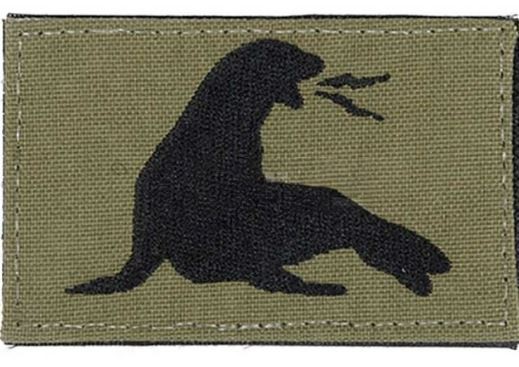 TMC SEAL VELCRO PATCH TAN