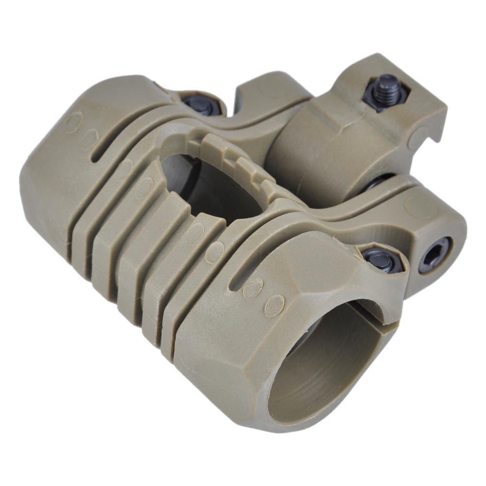 5 POS FLASHLIGHT MOUNT DARK EARTH ELEMENT