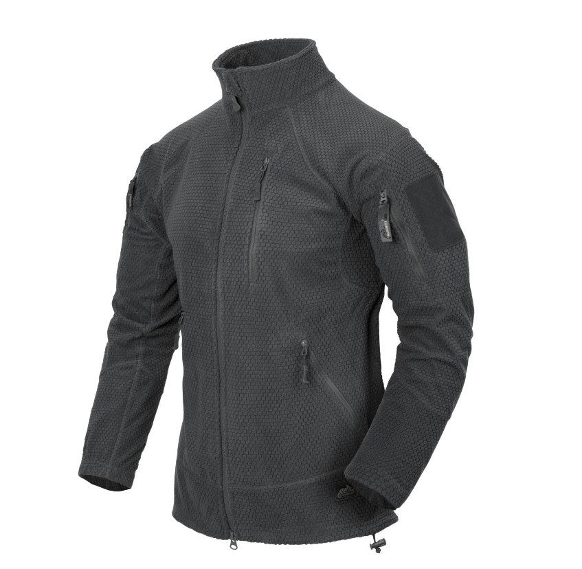 HELIKON-TEX ALPHA TACTICAL JACKET FLEECE SHADOW GREY L