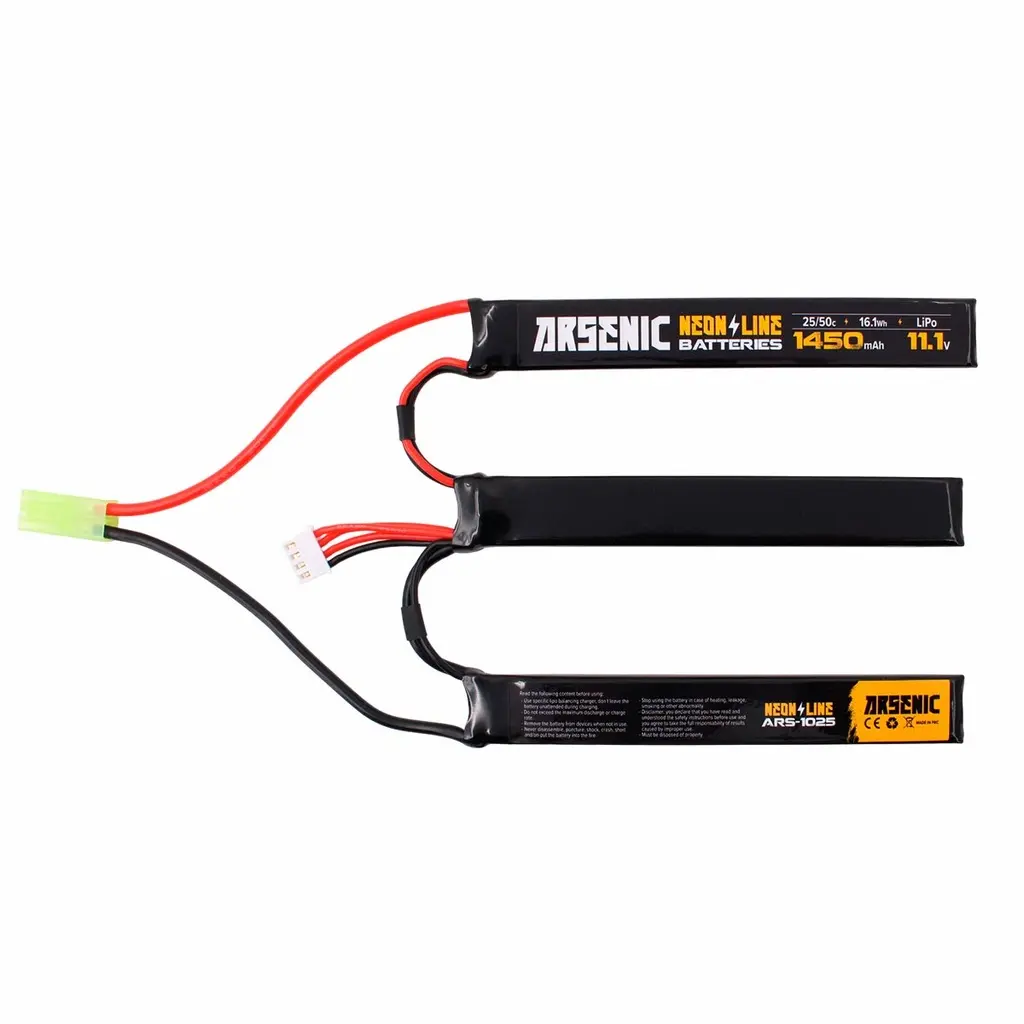 LIPO 11.1V 1450MAH 25C/50C 3STICK TAMIYA (ARSENIC)