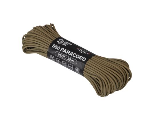 550 PARACORD (100FT) - COYOTE