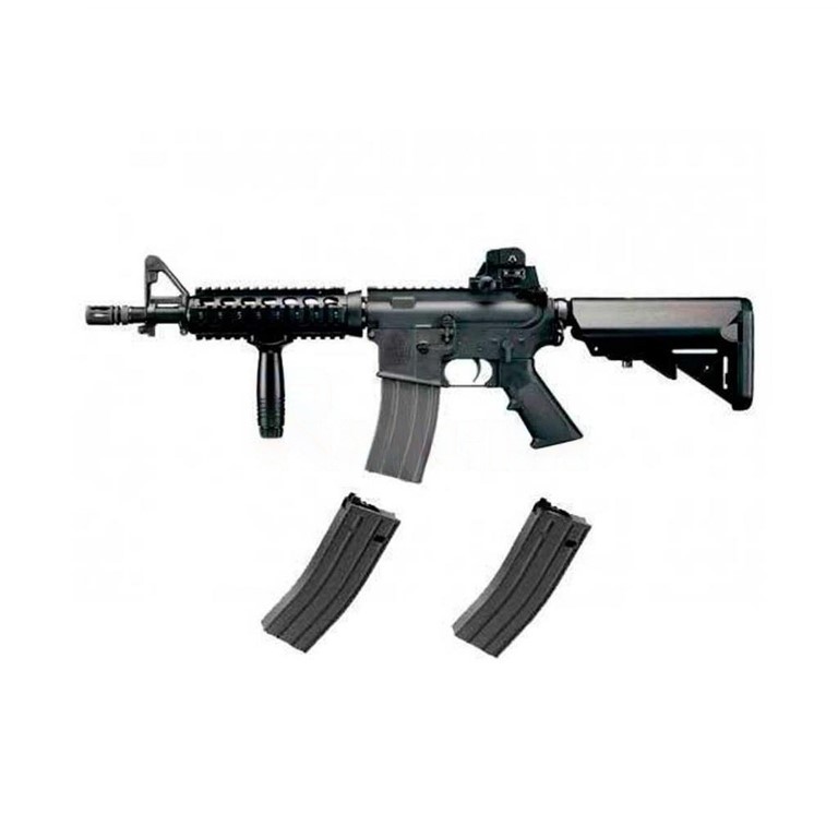 PACK M4A1 CQBR BLOCK 1 MWS GBB + 2 CARGADORES (TOKYO MARUI)