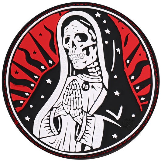 SANTA MUERTE RUBBER PATCH