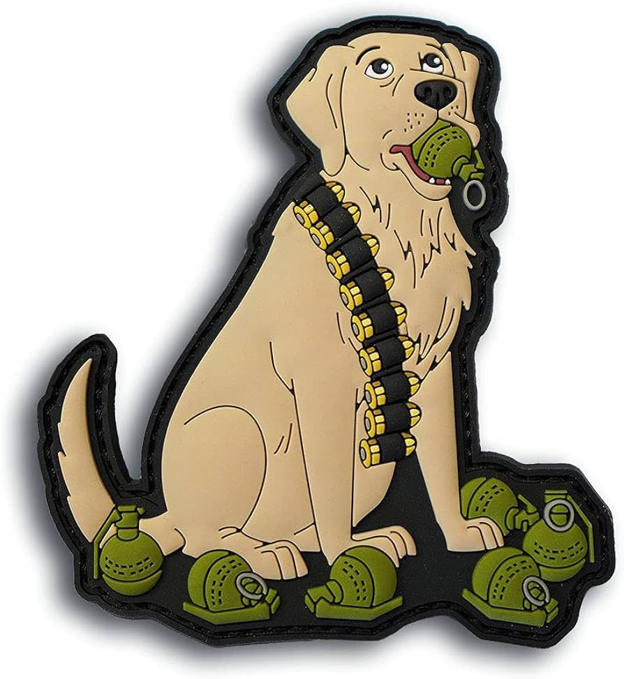 GO FETCH - THE GRENADIE PATCH