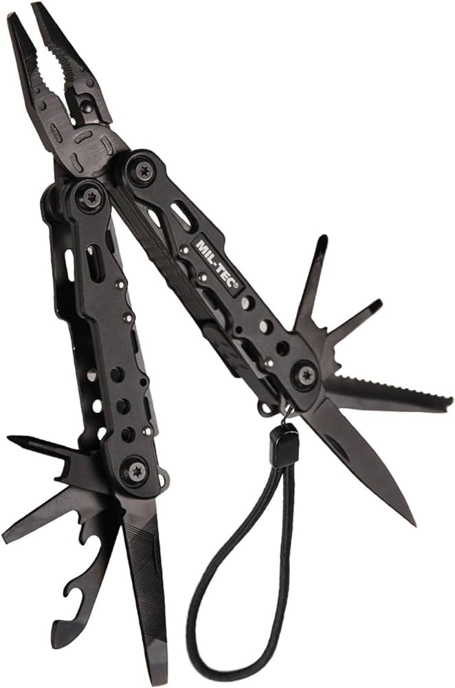 ALICATE MILTEC MULTIUSOS COBRA C/FUNDA NEGRO