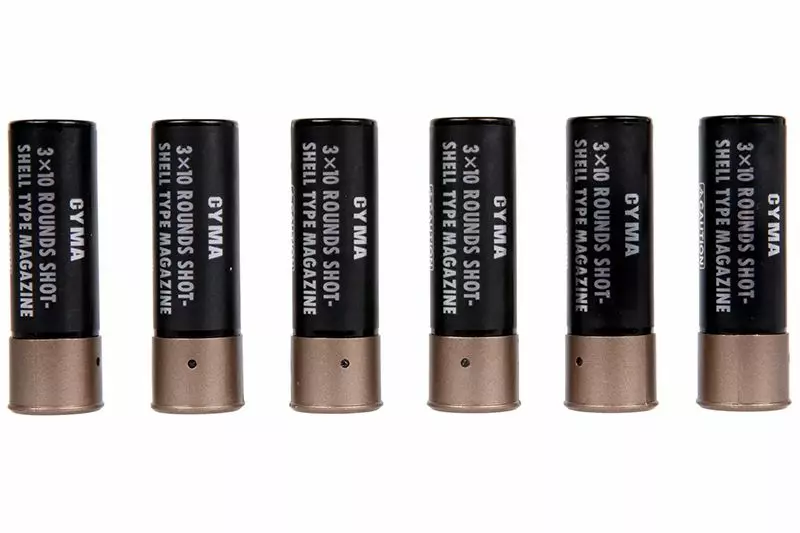 CYMA 6 SHOT-SHELL MAGAZINES