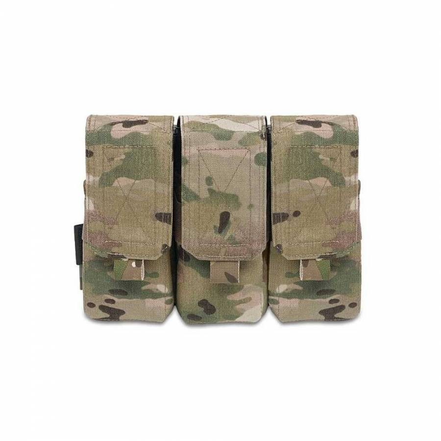 TRIPLE COVERED MAG POUCH M4 5.56MM WARRIOR ASSAULT