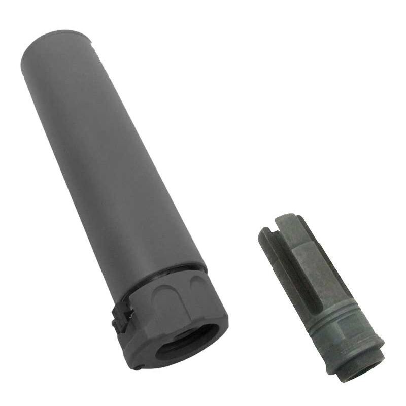 5KU SF 556 SOCOM VER.2 SILENCER WITH HIDER FOR 14MM BLACK