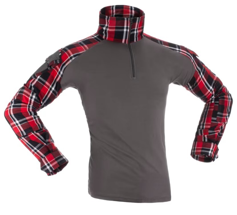 FLANNEL COMBAT SHIRT RED (INVADER GEAR) M