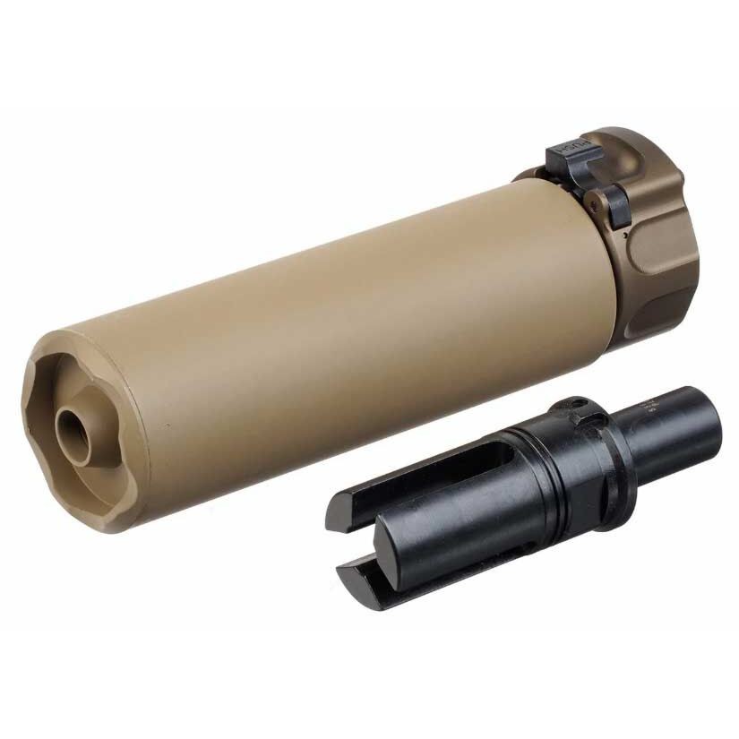 5KU SOCOM46-MINI SILENCER SET FOR UMAREX/KWA MP7 BLACK