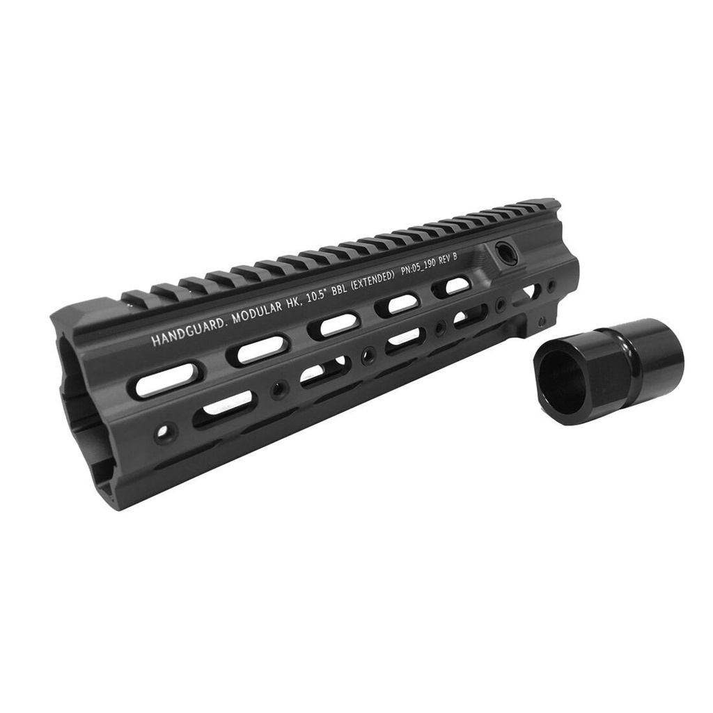 5KU 9.5 INCHES GEISSELE SMR RAIL FOR 416 RIFLE (BLACK)