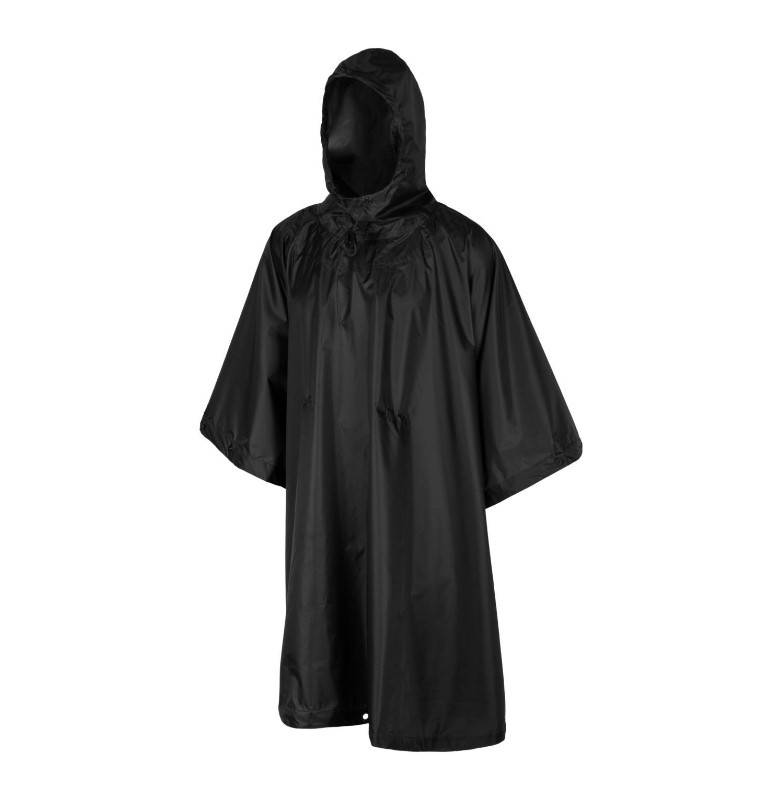 HELIKON-TEX PONCHO U.S. MODEL BLACK
