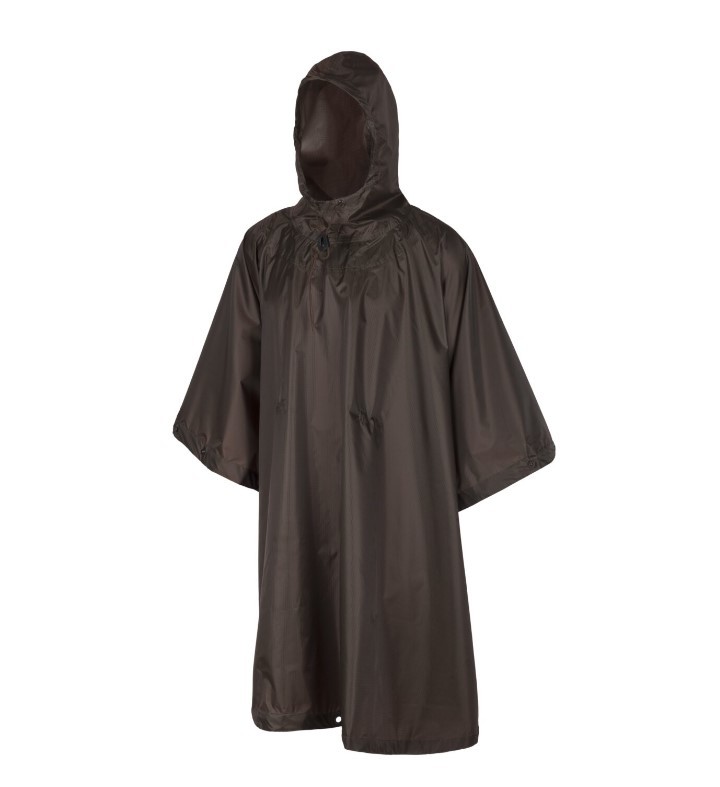 HELIKON-TEX PONCHO U.S. MODEL EARTH BROWN