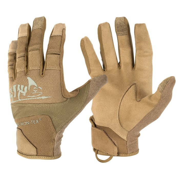HELIKON-TEX RANGE TACTICAL GLOVES COYOTE/ADAPTIVE GREEN M