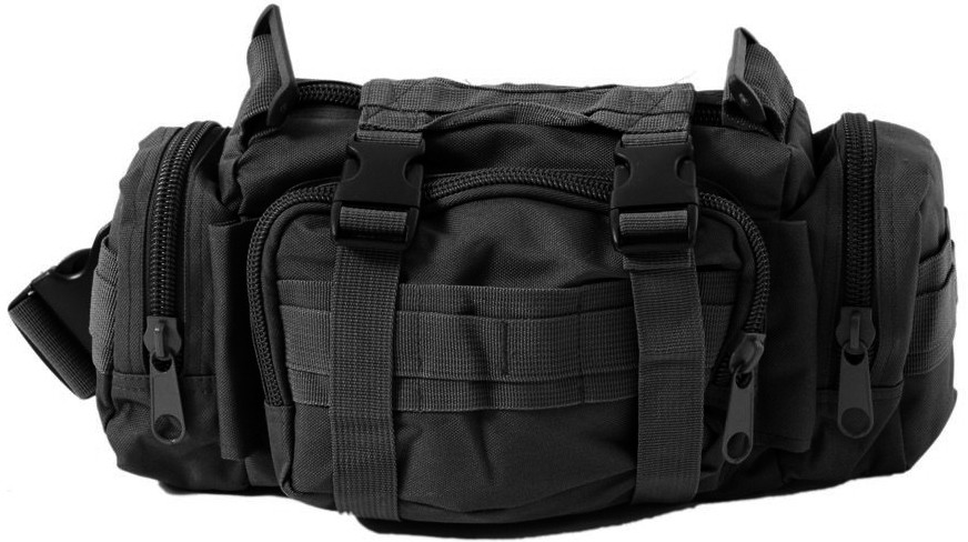 RIÑONERA BANDOLERA MULTIUSOS NEGRA DELTA TACTICS