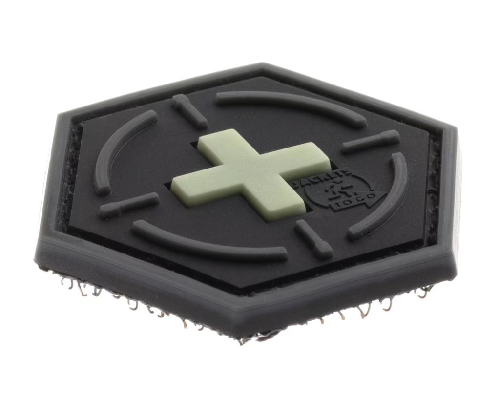 TACTICAL MEDIC RUBBER PATCH GLOW IN THE DARK