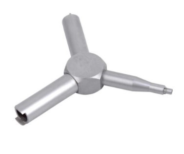LLAVE DE VALVULAS PPS PLATA