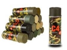 C4 MIL GRADE COLOR SPRAY RAL 6014