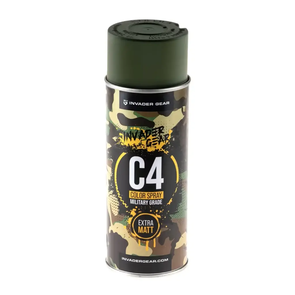 C4 MIL GRADE COLOR SPRAY RAL6003 (INVADER GEAR)