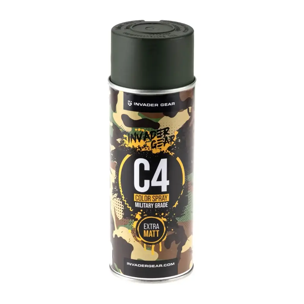 C4 MIL GRADE COLOR SPRAY RAL6007 (INVADER GEAR)