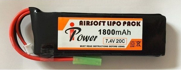BATERÍA IPOWER 7.4V 1800MAH 20C MINI