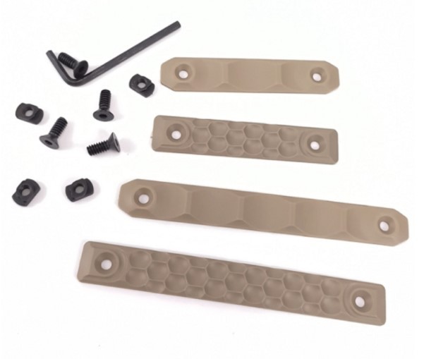 CUBRERAIL BP M-LOK/KEYMOD TAN