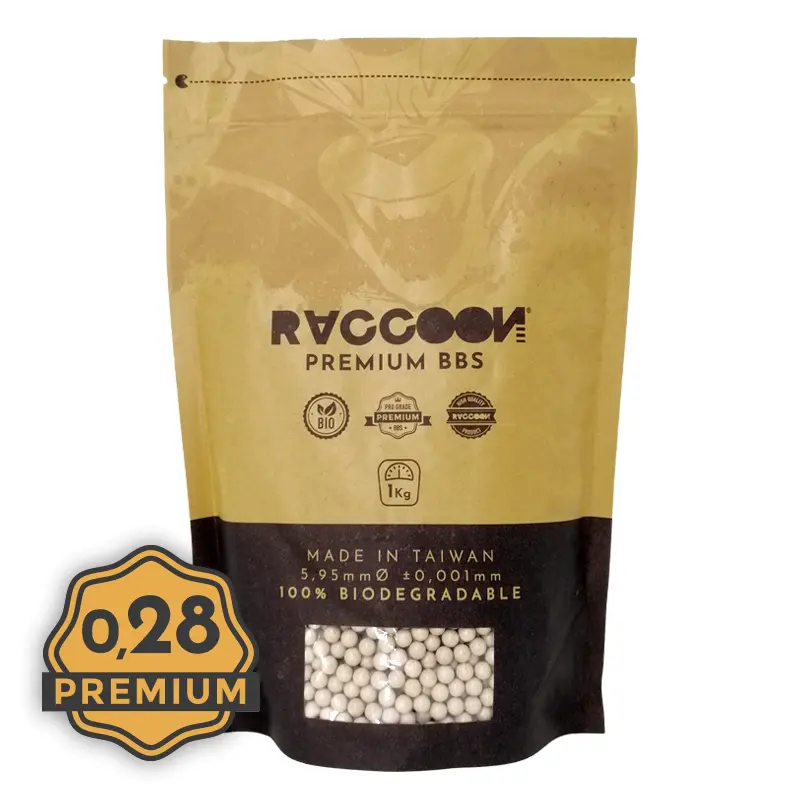 0.23G PREMIUM BIO BBS 1KG (RACCOON)