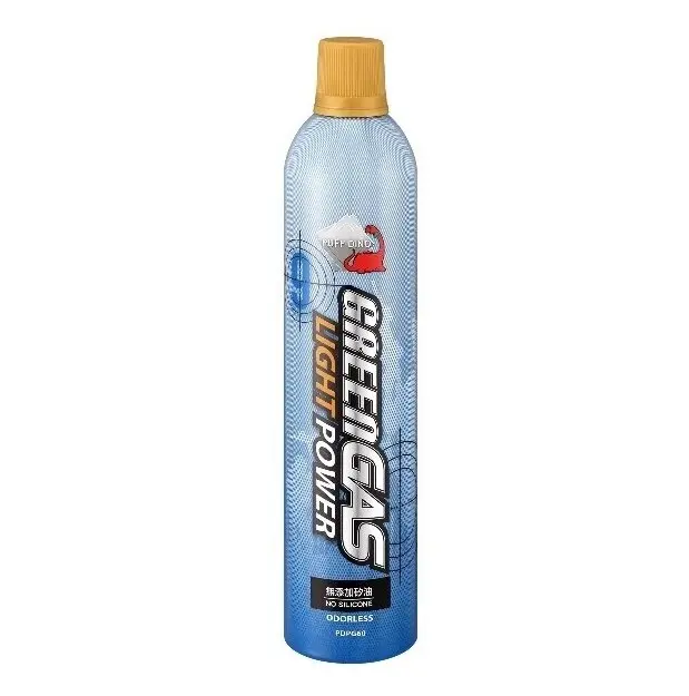 GREEN GAS 9KG OIL FREE 600ML (PUFF DINO)
