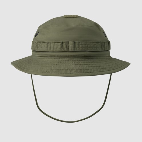 BOONIE HAT MK2-POLYCOTTON STRETCH RIPSTOP-OLIVE GREEN-S