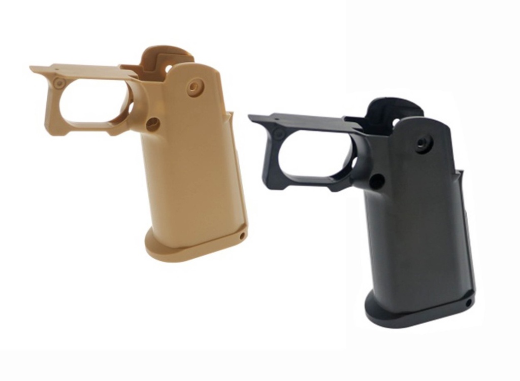 CUSTOM GRIP FOR HI-CAPA BLACK COWCOW