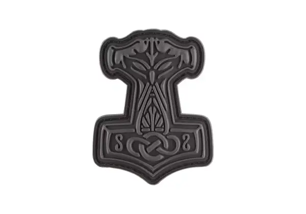 Thors Hammer Rubber Patch 