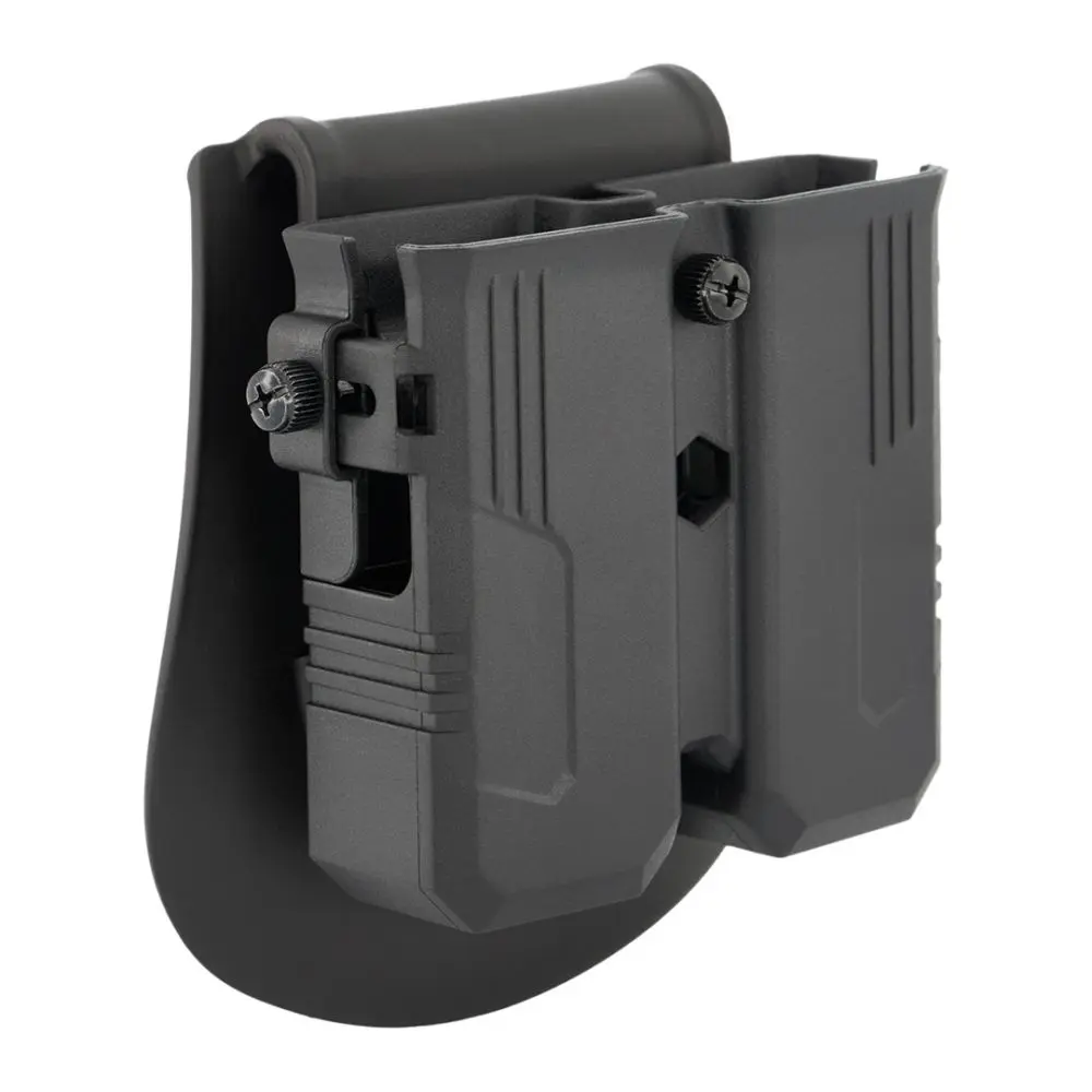 PORTACARGADOR UNIVERSAL DOBLE DE POLIMERO (DRAGONPRO)