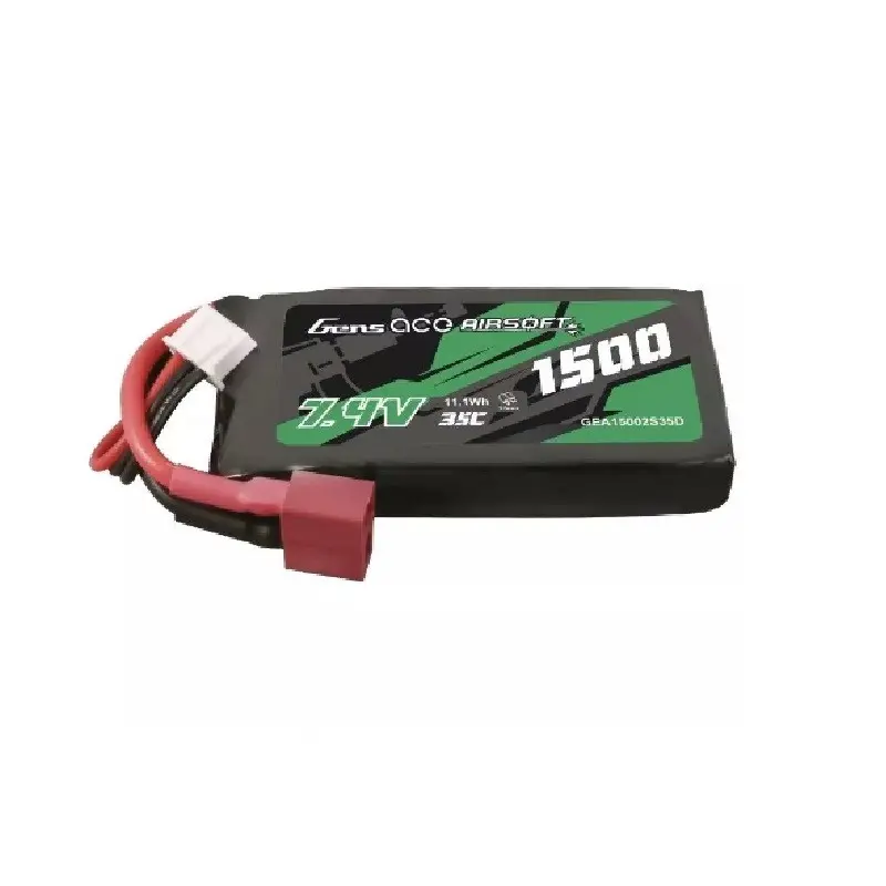 LIPO 1500MAH 35C 7.4V T-DEAN (GENS ACE)