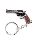 LLAVERO BH REVOLVER MG357 5CM PLATA 